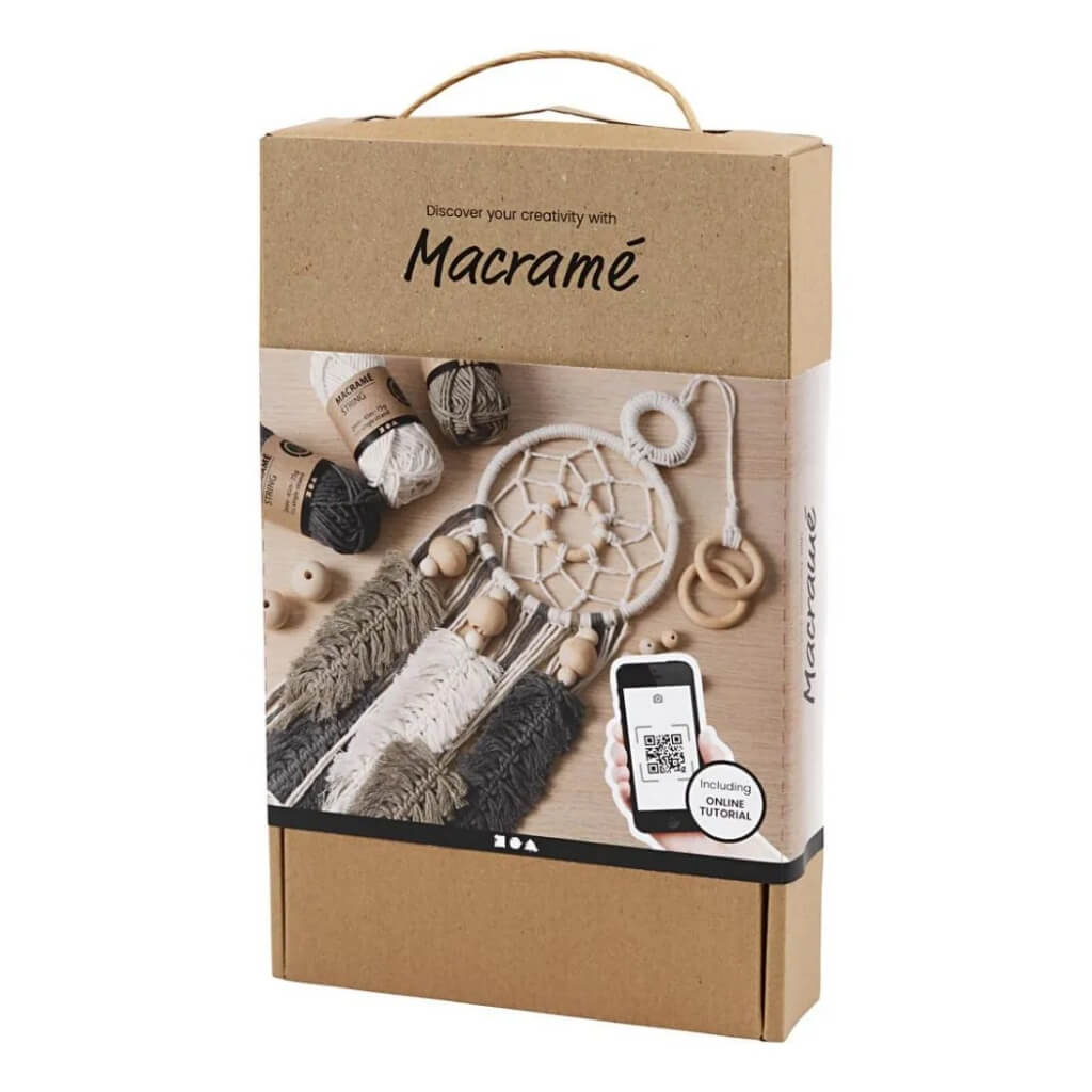 Creativ Company Bastelset Makramee Lieblingsgarn