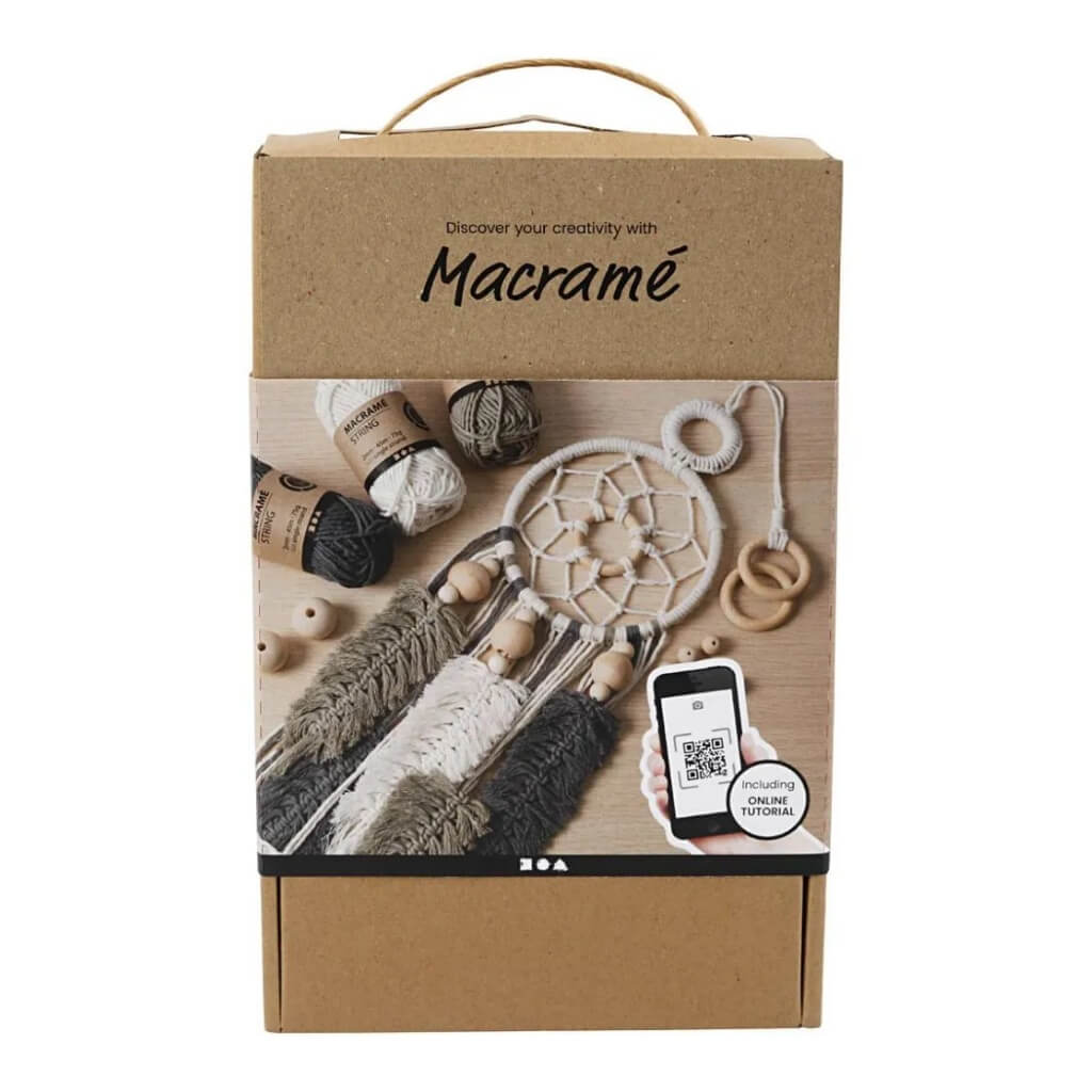 Creativ Company Bastelset Makramee Lieblingsgarn