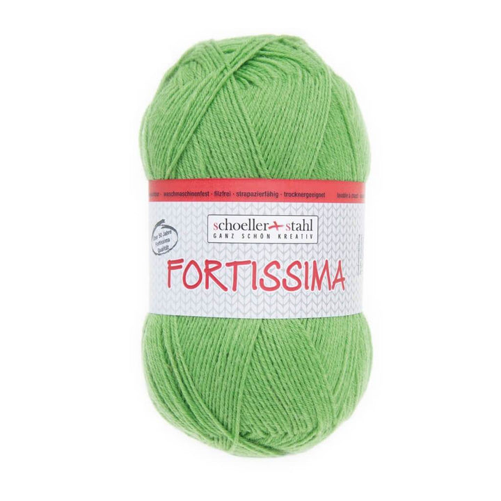 Schoeller + Stahl Fortissima Socka 100 - Sockenwolle 2006 - Gras Lieblingsgarn
