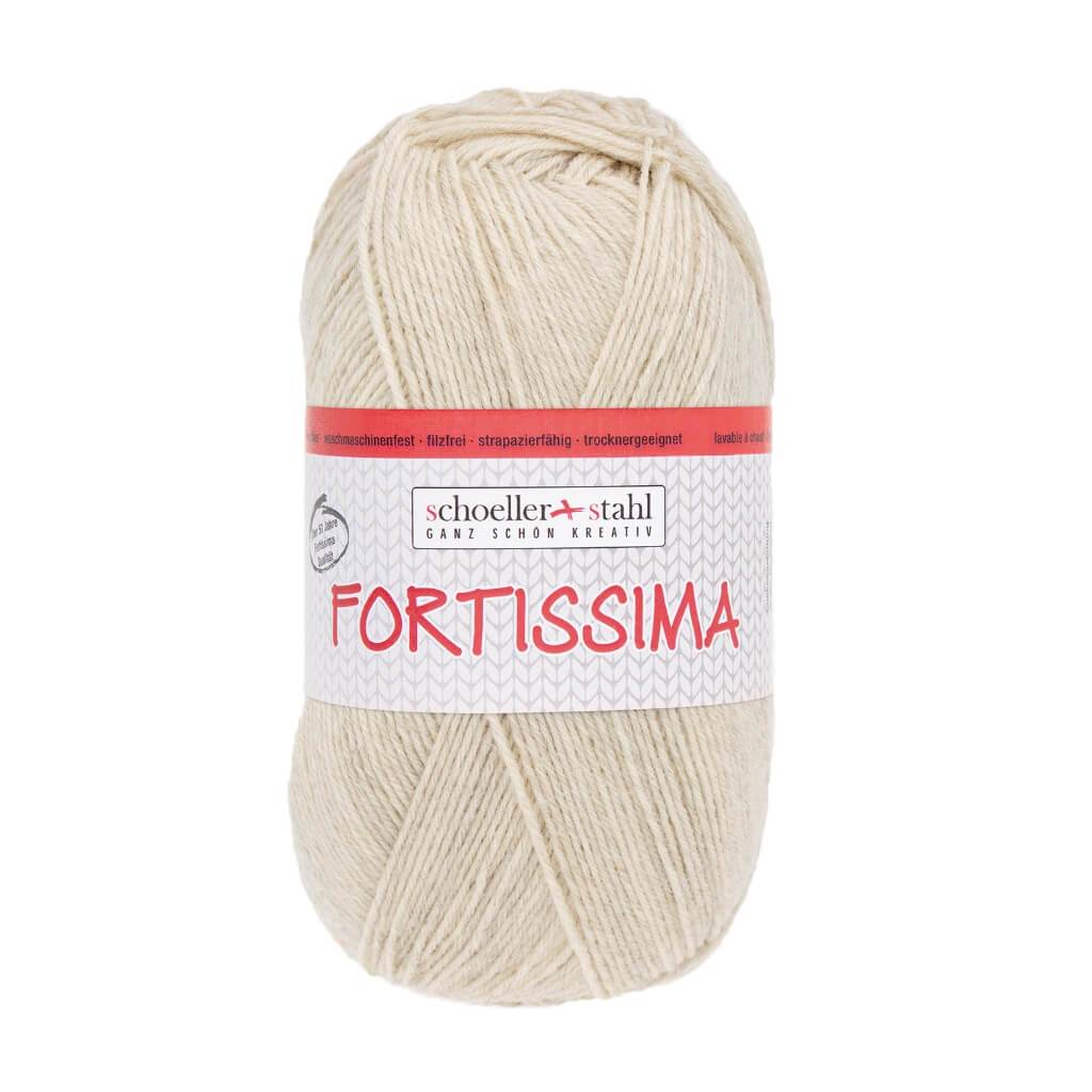 Schoeller + Stahl Fortissima Socka 100 - Sockenwolle 2073 - Sand-Meliert Lieblingsgarn