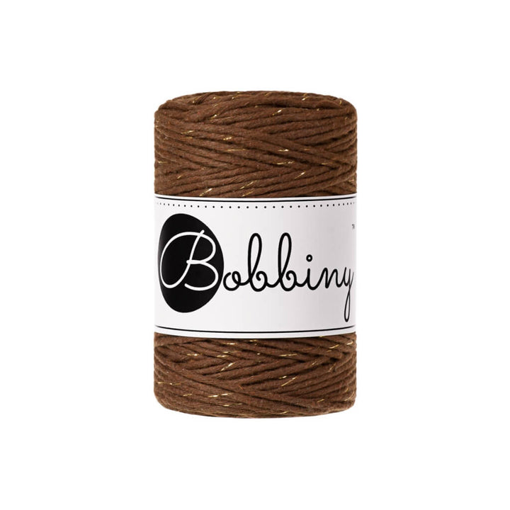 Bobbiny Makramee Garn 1,5 mm Golden Mocha Lieblingsgarn