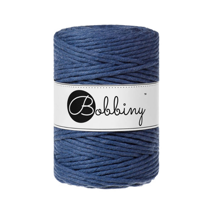 Bobbiny Makramee Garn 5 mm x 100 m Jeans Lieblingsgarn