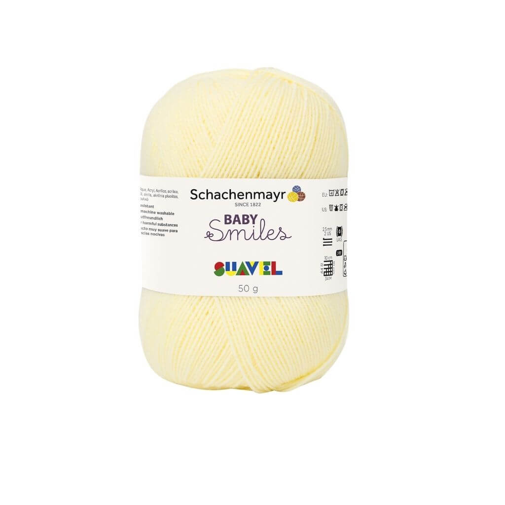 Schachenmayr Suavel Baby Smiles Babygarn 7536 - Zartgelb Lieblingsgarn