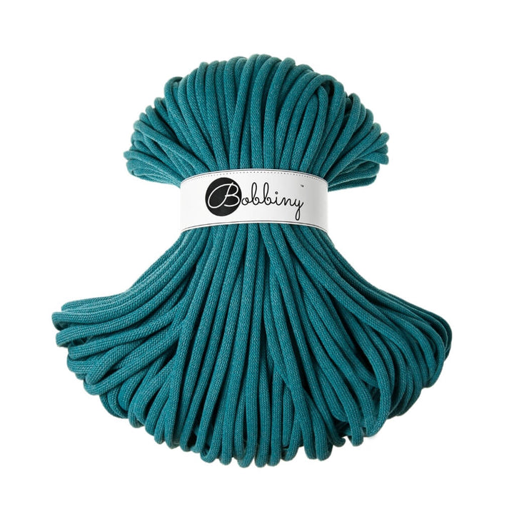 Bobbiny 9mm Jumbo Kordel Teal Lieblingsgarn