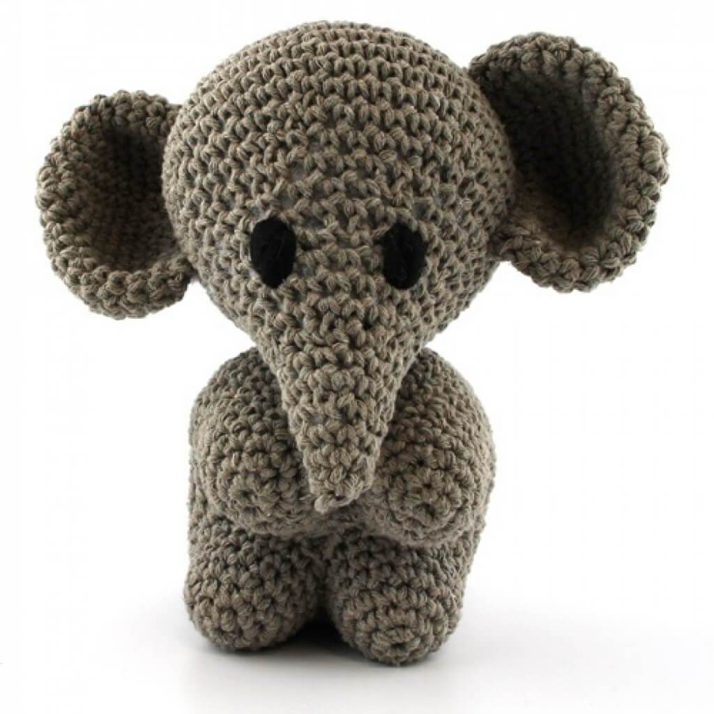 Amigurumi Häkelset Elefant Mo Lieblingsgarn