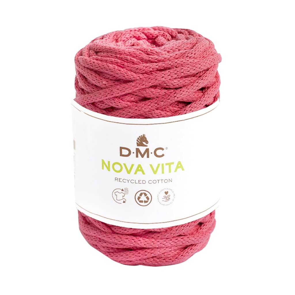 DMC Nova Vita - Baumwollgarn 4mm 043 - Himbeer Lieblingsgarn