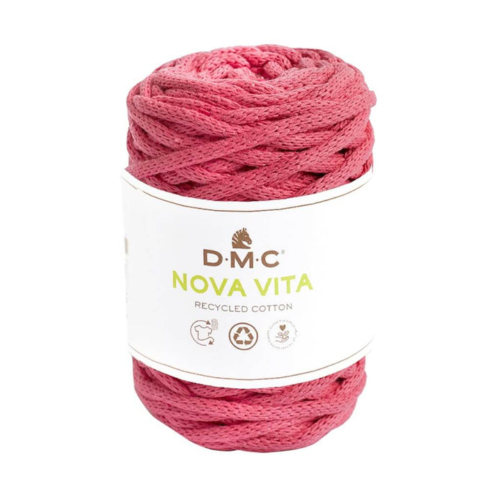 DMC Nova Vita - Baumwollgarn 4mm 043 - Himbeer Lieblingsgarn