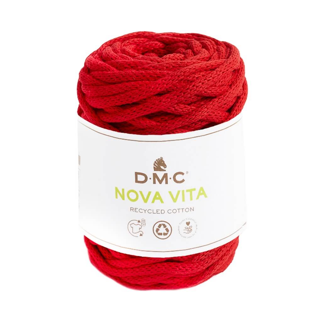 DMC Nova Vita - Baumwollgarn 4mm 05 - Rot Lieblingsgarn