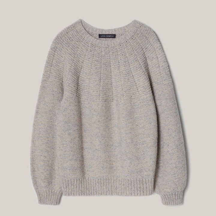 Ecopuno Rundpassenpullover - Lana Grossa Nordic Knits Modell 16 Lieblingsgarn