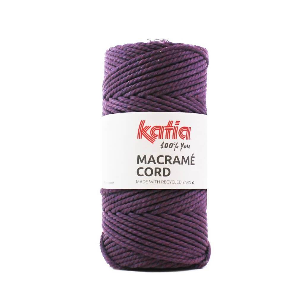 Katia Macramé Cord 5 mm Berenjena Lieblingsgarn