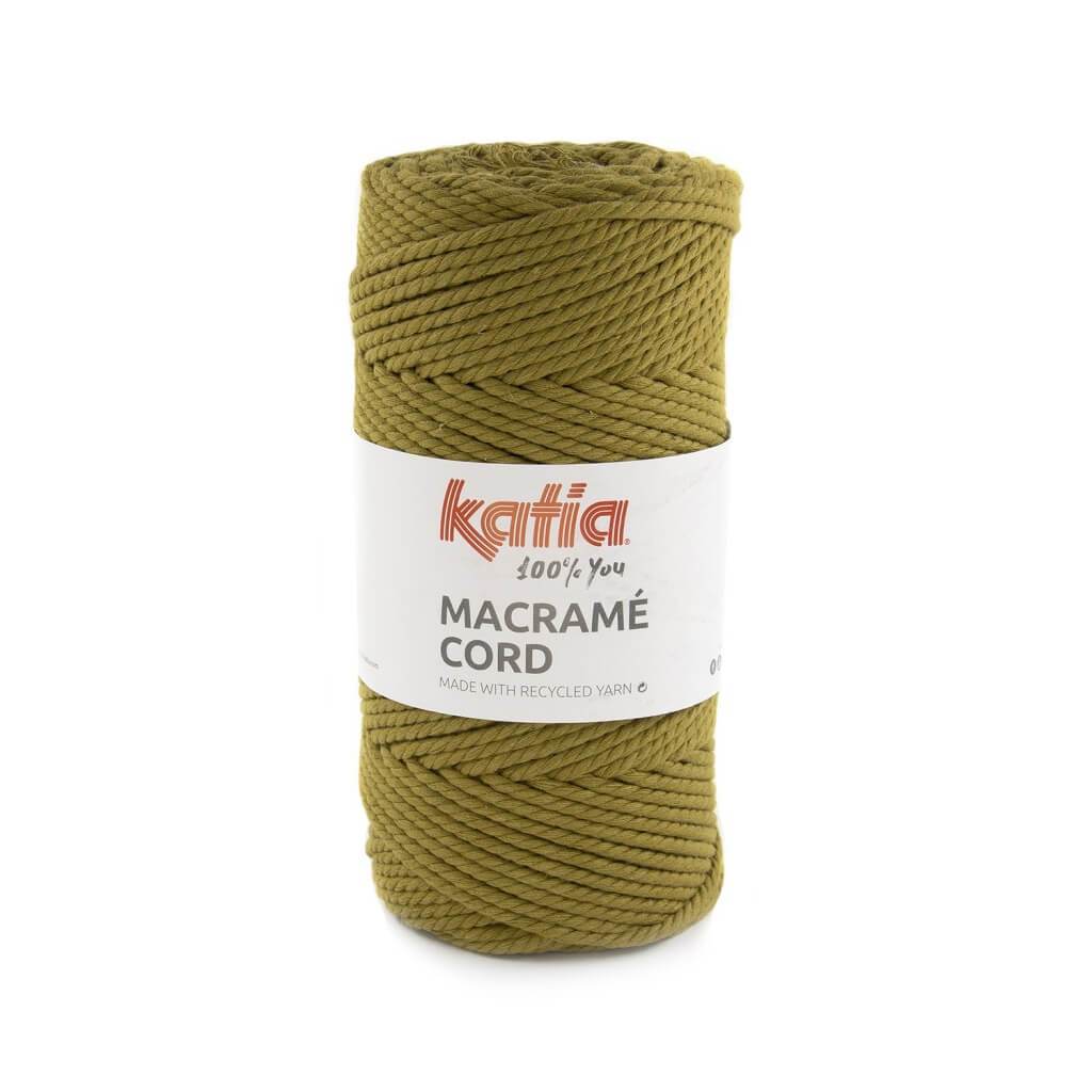 Katia Macramé Cord 5 mm Kaki Lieblingsgarn