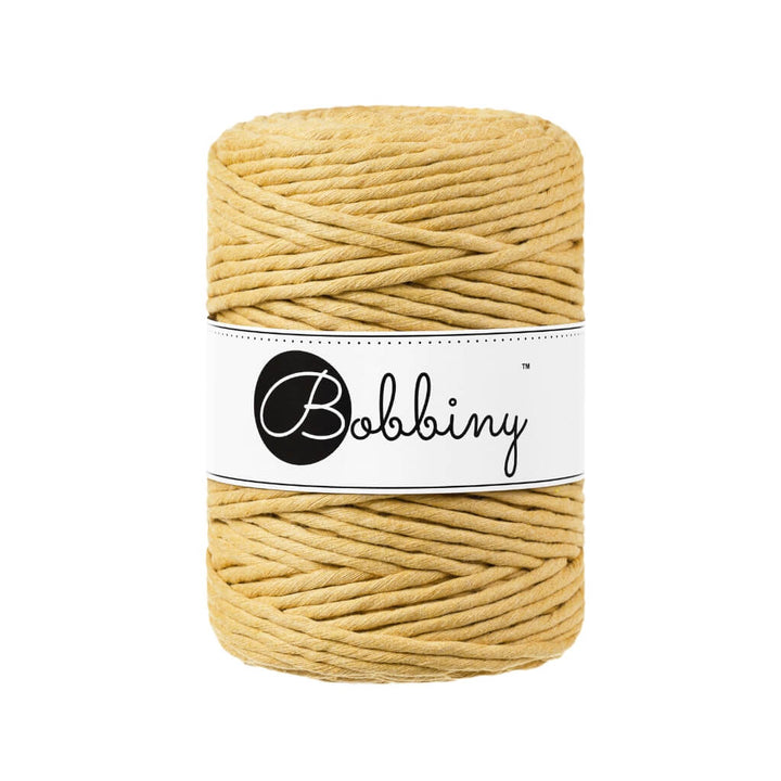 Bobbiny Makramee Garn 5 mm x 100 m Honey Lieblingsgarn