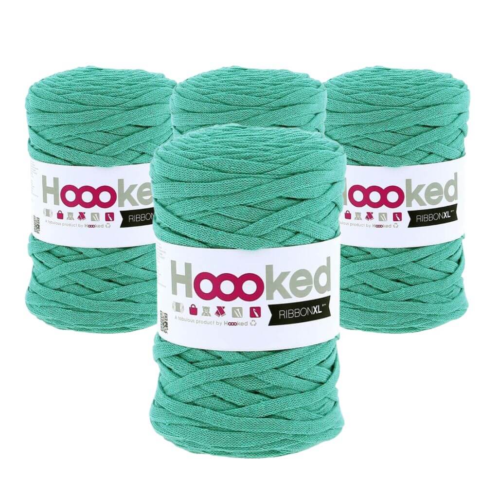 Hoooked RibbonXL 4er Spar-Set Happy Mint Lieblingsgarn