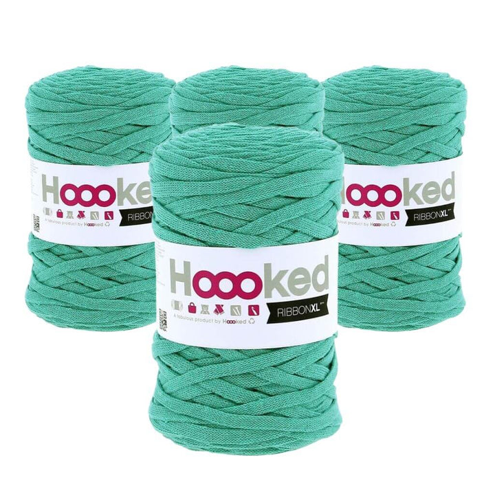 Hoooked RibbonXL 4er Spar-Set Happy Mint Lieblingsgarn