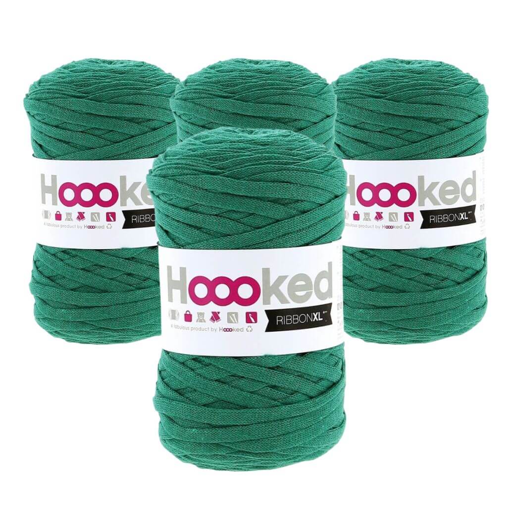 Hoooked RibbonXL 4er Spar-Set Lush Green Lieblingsgarn