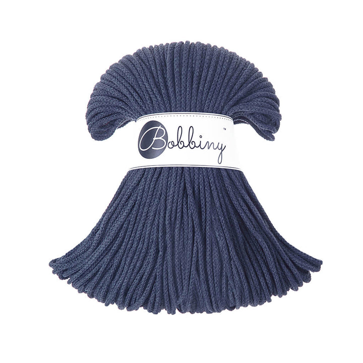 Bobbiny Kordel Junior 3mm x 100 m Jeans Lieblingsgarn