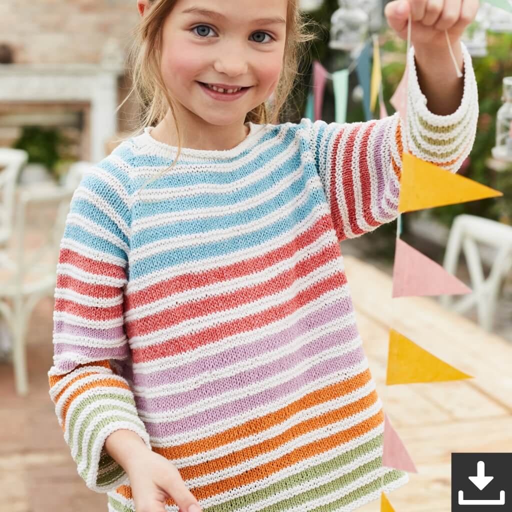 Landlust Sommerseide Raglanpullover - Lana Grossa Landlust Nr. 02/20 Modell 4 (PDF) Lieblingsgarn