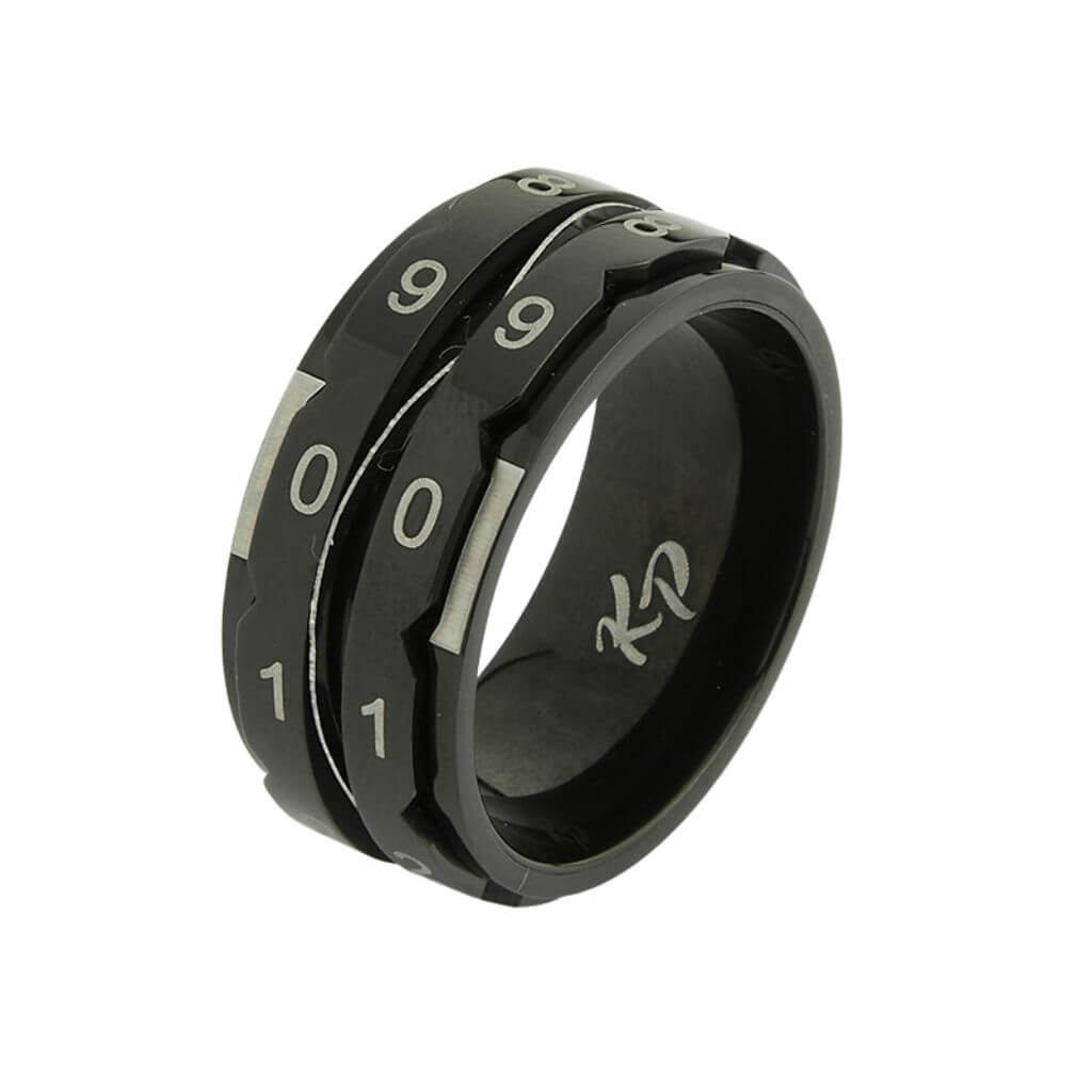 KnitPro Reihenzählerring schwarz 7 - 17,3mm Lieblingsgarn