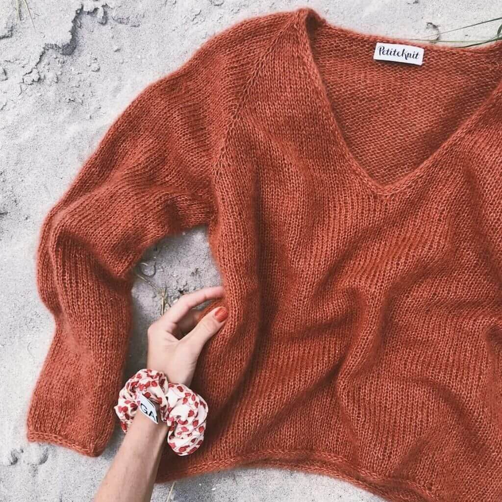 PetiteKnit Kumulus Bluse Lieblingsgarn