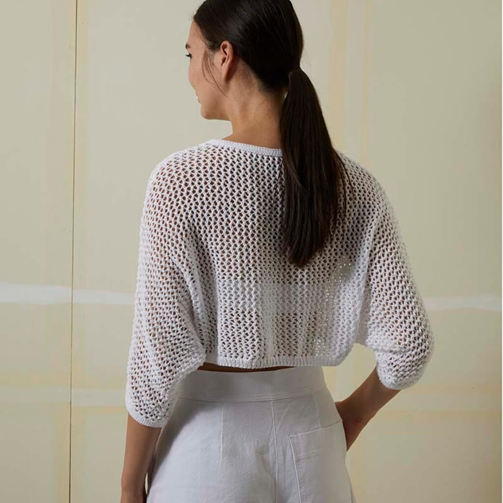 Baby Cotton Kurzer Pullover - Lang Yarns Modell 259-30 (PDF) Lieblingsgarn