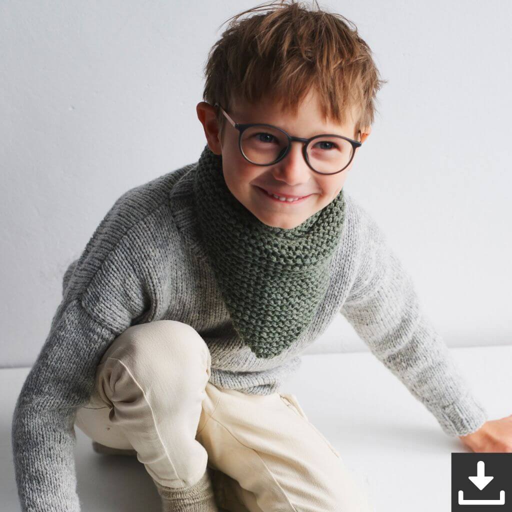 Alta Moda Cashmere Halstuch - Lana Grossa Kids Nr. 12 Modell 47 (PDF) Lieblingsgarn