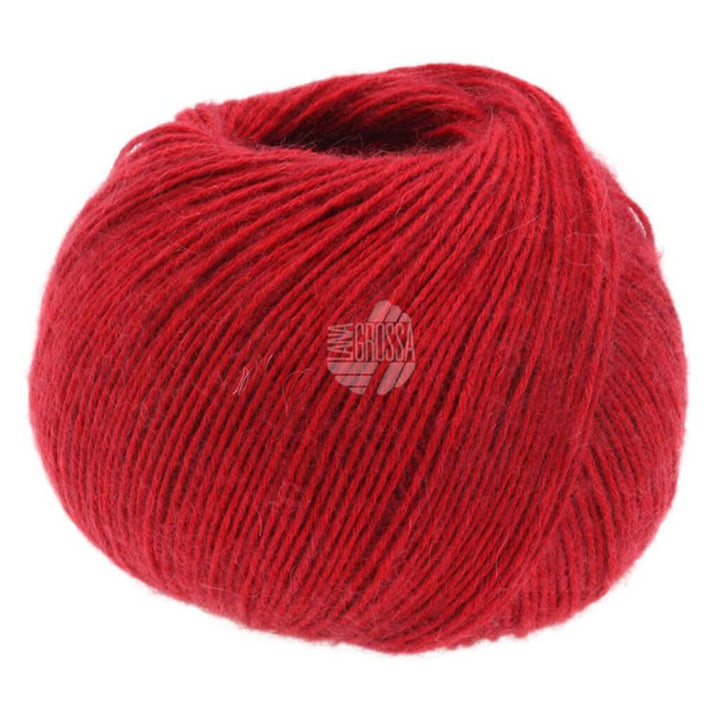 Lana Grossa Ecopuno 50g 47 - Kirschrot Lieblingsgarn