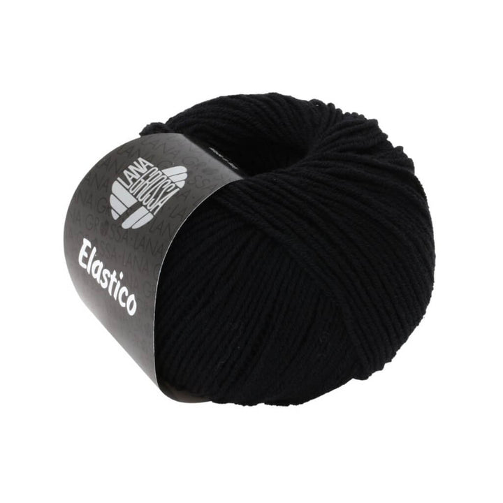 Lana Grossa Elastico 50g 24 - Schwarz Lieblingsgarn