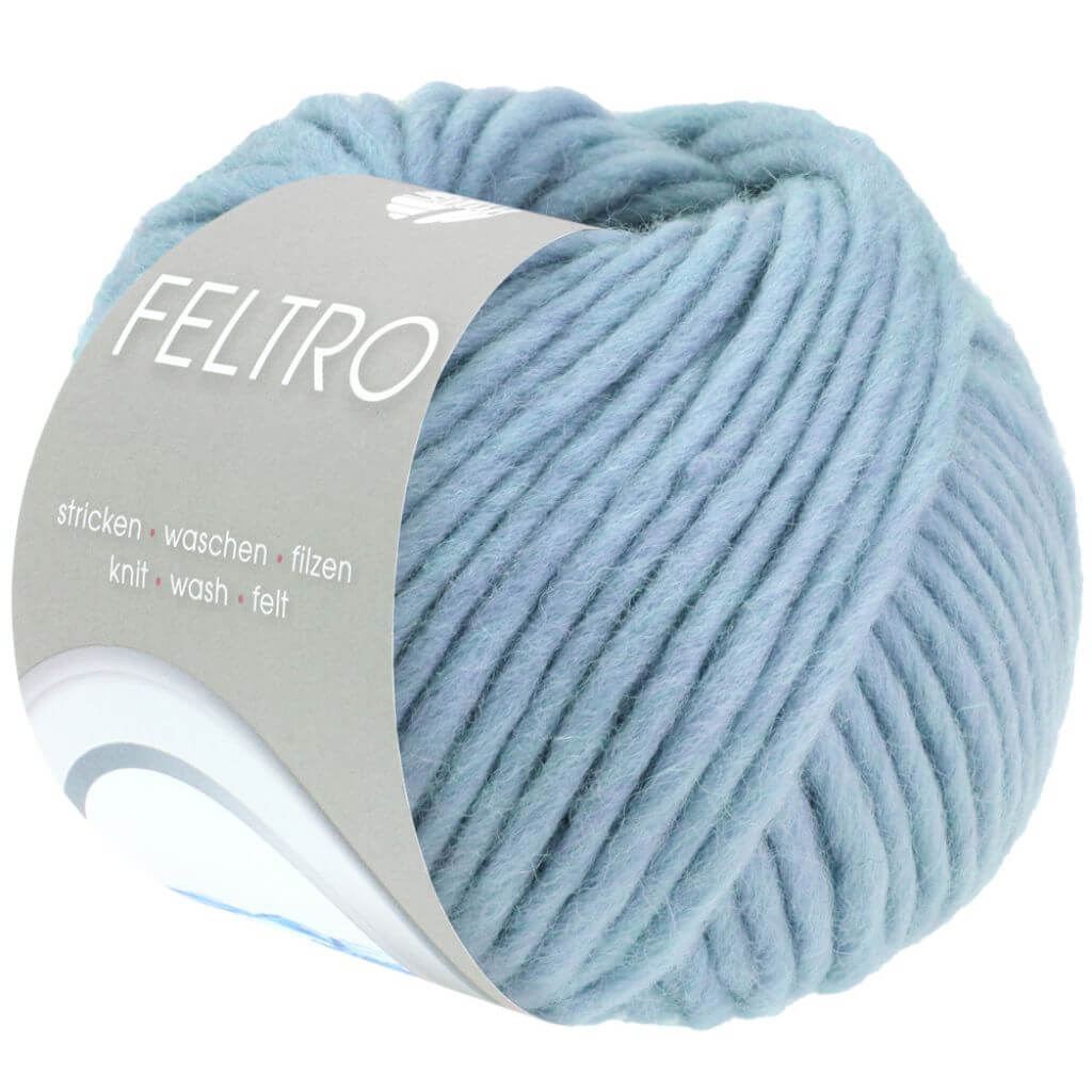 Lana Grossa Feltro 50g 109 - Hellblau Lieblingsgarn