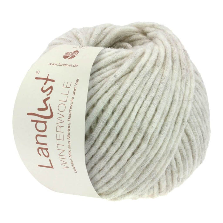 Lana Grossa Landlust Winterwolle 50 g 10 - Natur Meliert Lieblingsgarn