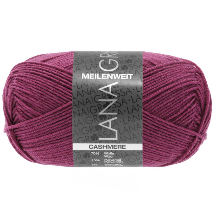 Lana Grossa Meilenweit 50 Cashmere 52 - Fuchsia Lieblingsgarn