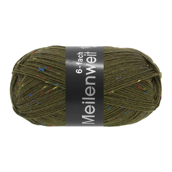 Lana Grossa Meilenweit 6-F 150 Tweed 9248 Lieblingsgarn