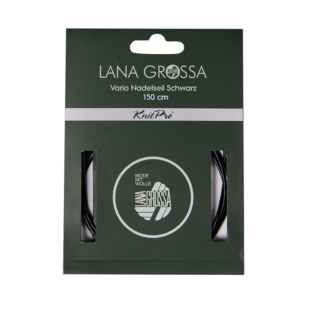 Lana Grossa Nadelseil Schwarz Lieblingsgarn