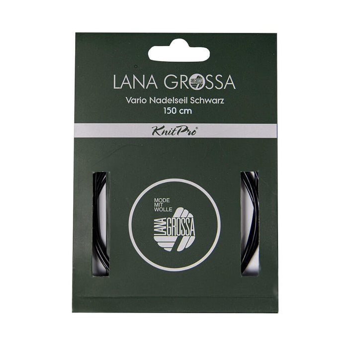 Lana Grossa Nadelseil Schwarz Lieblingsgarn