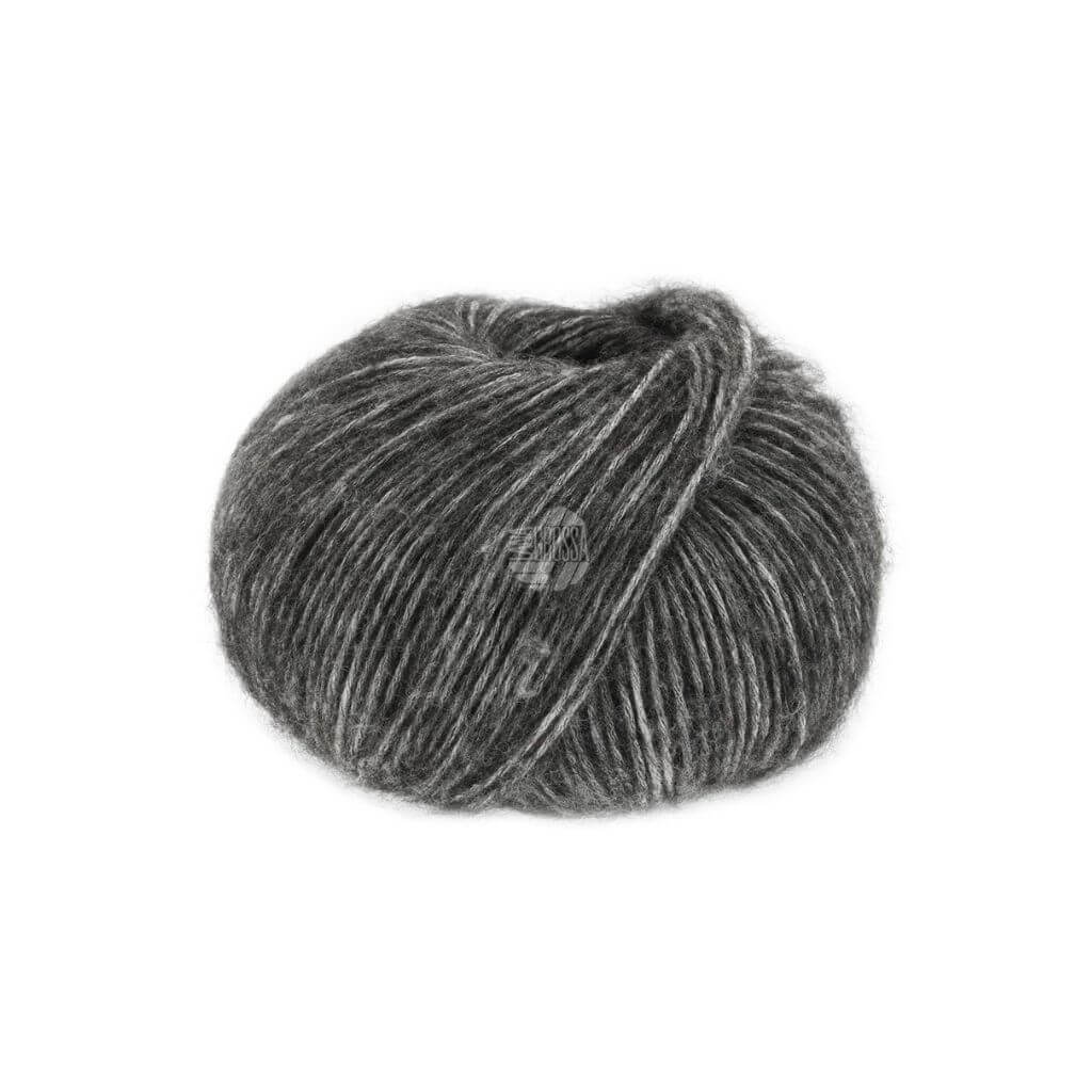 Lana Grossa Natural Alpaca Pelo 4 - Dunkelgrau meliert Lieblingsgarn