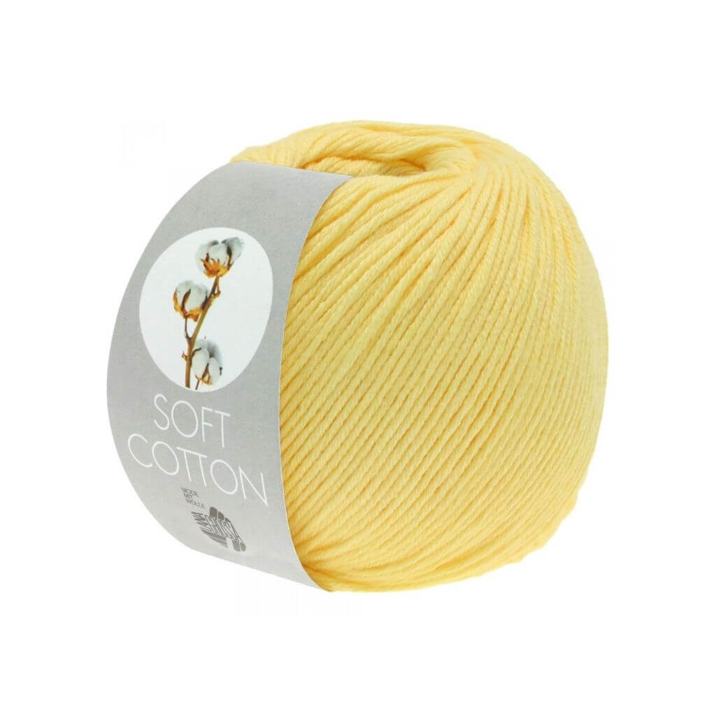 Lana Grossa Soft Cotton 50 g 11 - Gelb Lieblingsgarn
