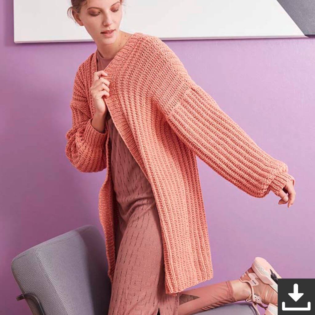 once-upon-a-time Cardigan - Lang Yarns Modell 268-014 (PDF) Lieblingsgarn