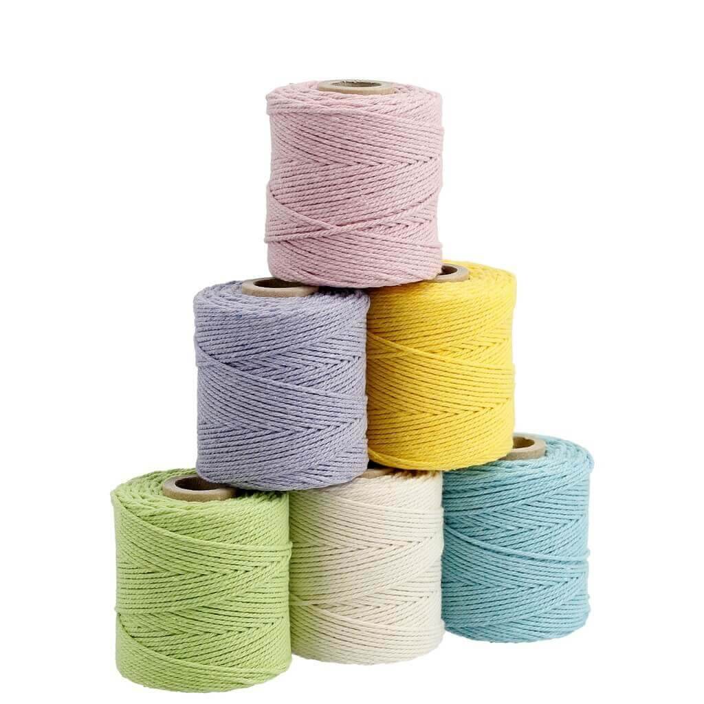 Lieblingsgarn - Pastell Set aus 6 x Premium-Garn 1 mm Lieblingsgarn