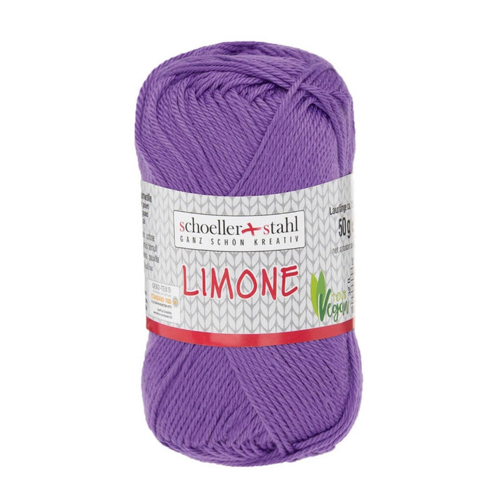 Schoeller + Stahl Limone 50g - Baumwollgarn 135 - Lila Lieblingsgarn