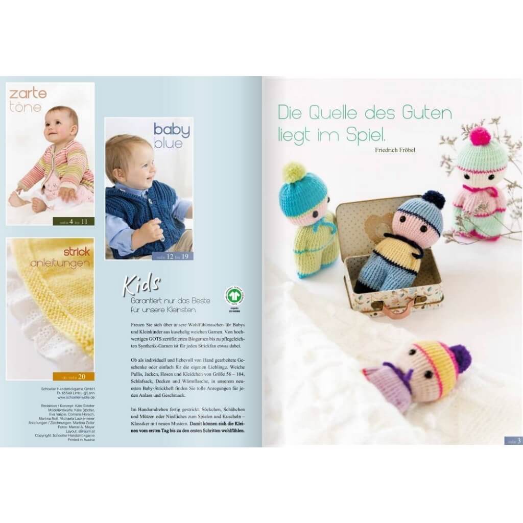 Maschenreise Kids - Strickheft Lieblingsgarn