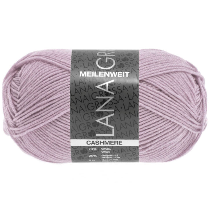 Lana Grossa Meilenweit 50 Cashmere 36 - Pastellrosa Lieblingsgarn