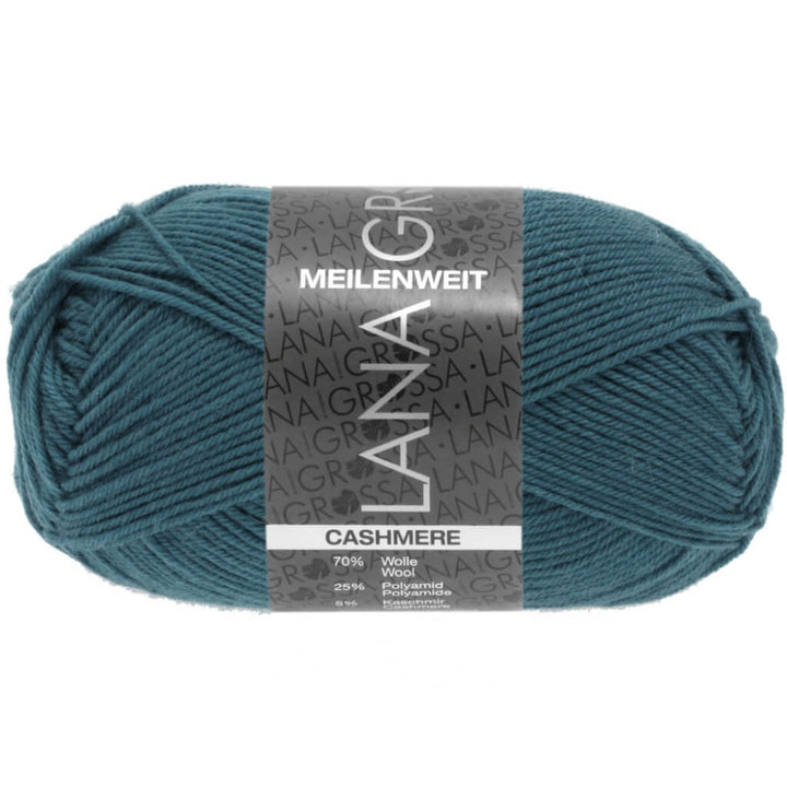 Lana Grossa Meilenweit 50 Cashmere 26 - Petrol Lieblingsgarn