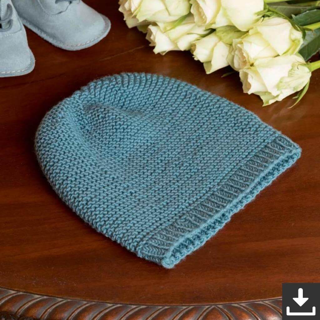 Merino 120 Mütze - Lang Yarns Modell 248-15 Lieblingsgarn