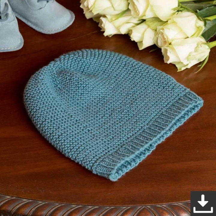 Merino 120 Mütze - Lang Yarns Modell 248-15 Lieblingsgarn