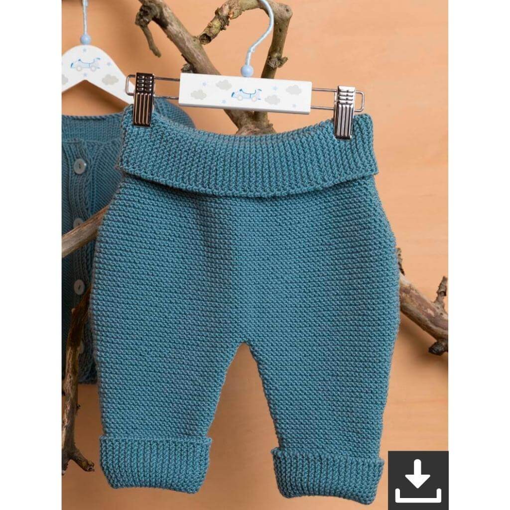 Merino 120 Babyhose - Lang Yarns Modell 248-16 Lieblingsgarn
