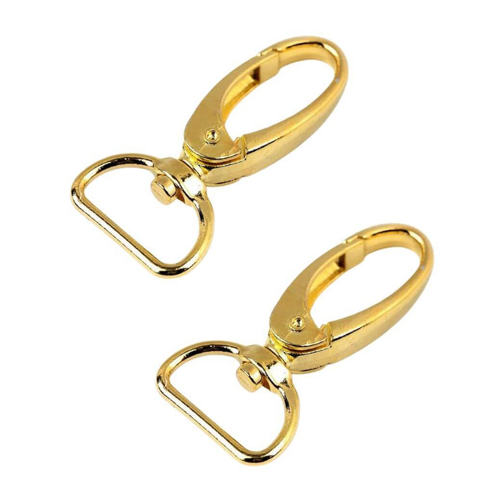 Set aus 2 Metall Karabiner Gold Lieblingsgarn