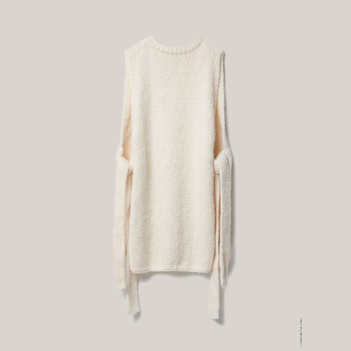 Natural Alpaca Pelo Slipover - Lana Grossa Nordic Knits Modell 17 Lieblingsgarn