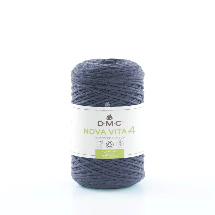 DMC Nova Vita 4 - Makramee Garn 77 - Bleu Denim Lieblingsgarn