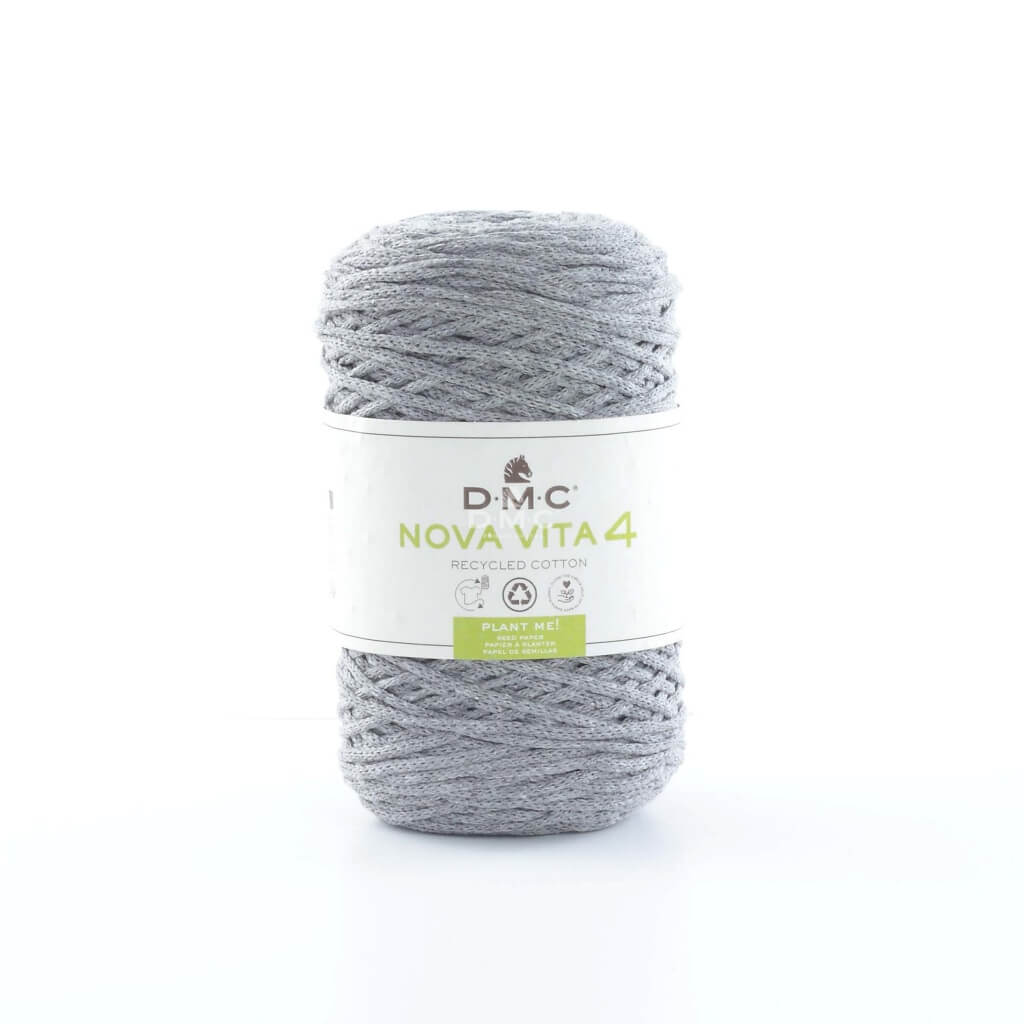 DMC Nova Vita 4 - Makramee Garn 122 - Gris Clair Lieblingsgarn