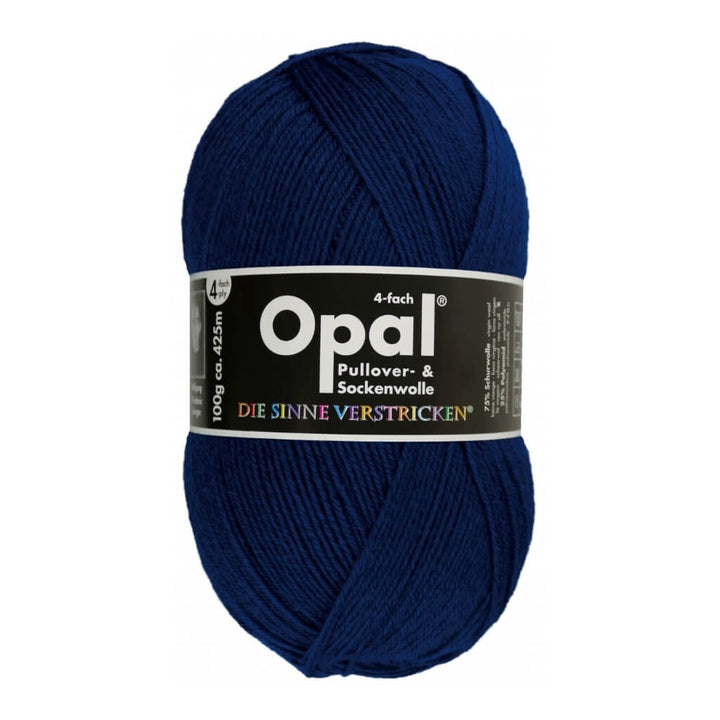 Opal Sockenwolle Uni 4-fach 100g 9930 - Navy Lieblingsgarn
