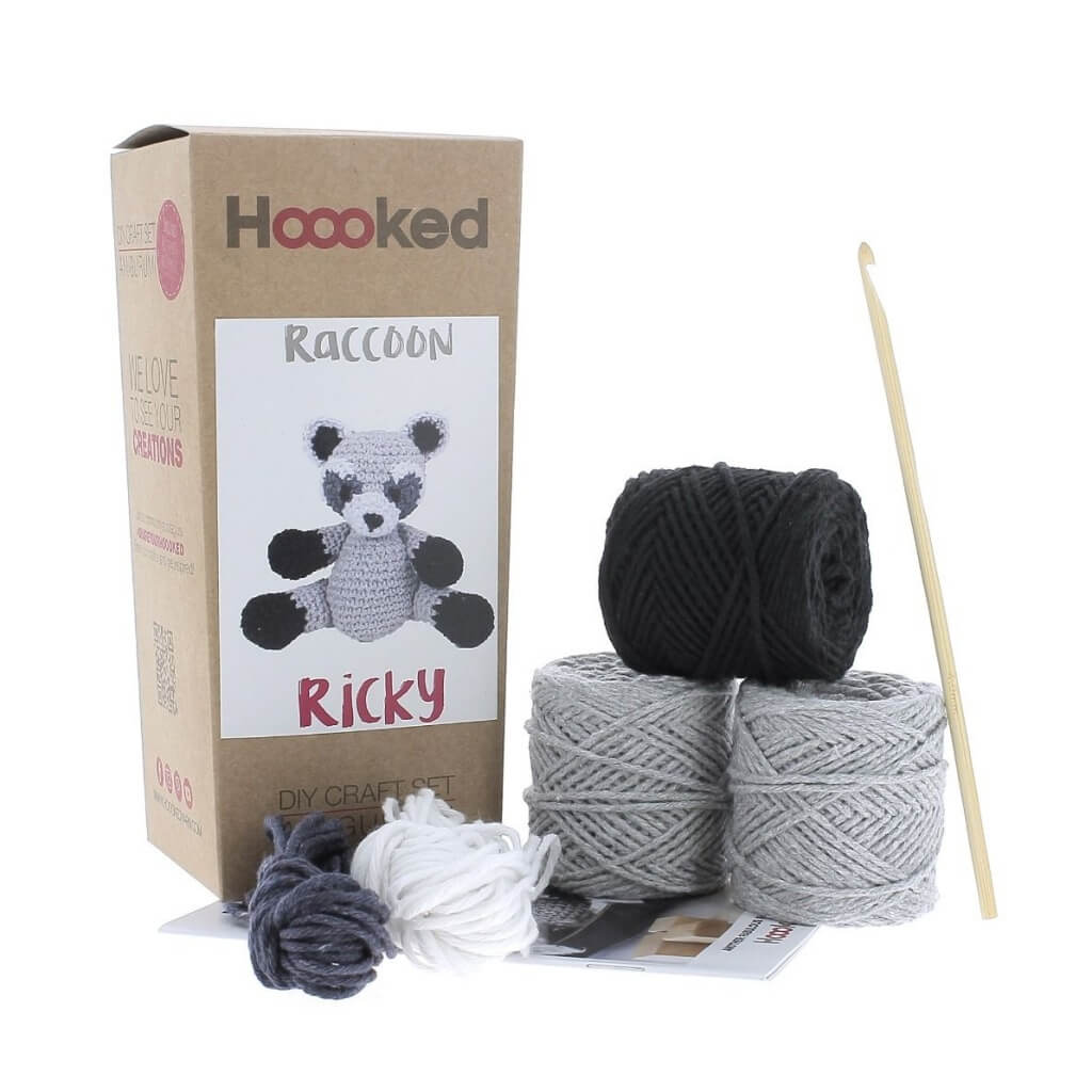 Amigurumi Häkelset Raccoon Ricky Lieblingsgarn